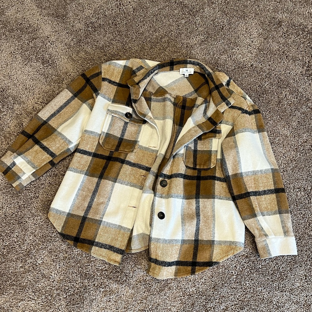 Checkered Shacket